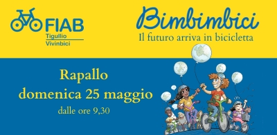 Domenica 25 maggio : Bimbimbici a Rapallo
