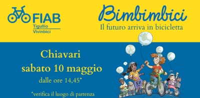 Sabato 10 maggio : Bimbimbici a Chiavari